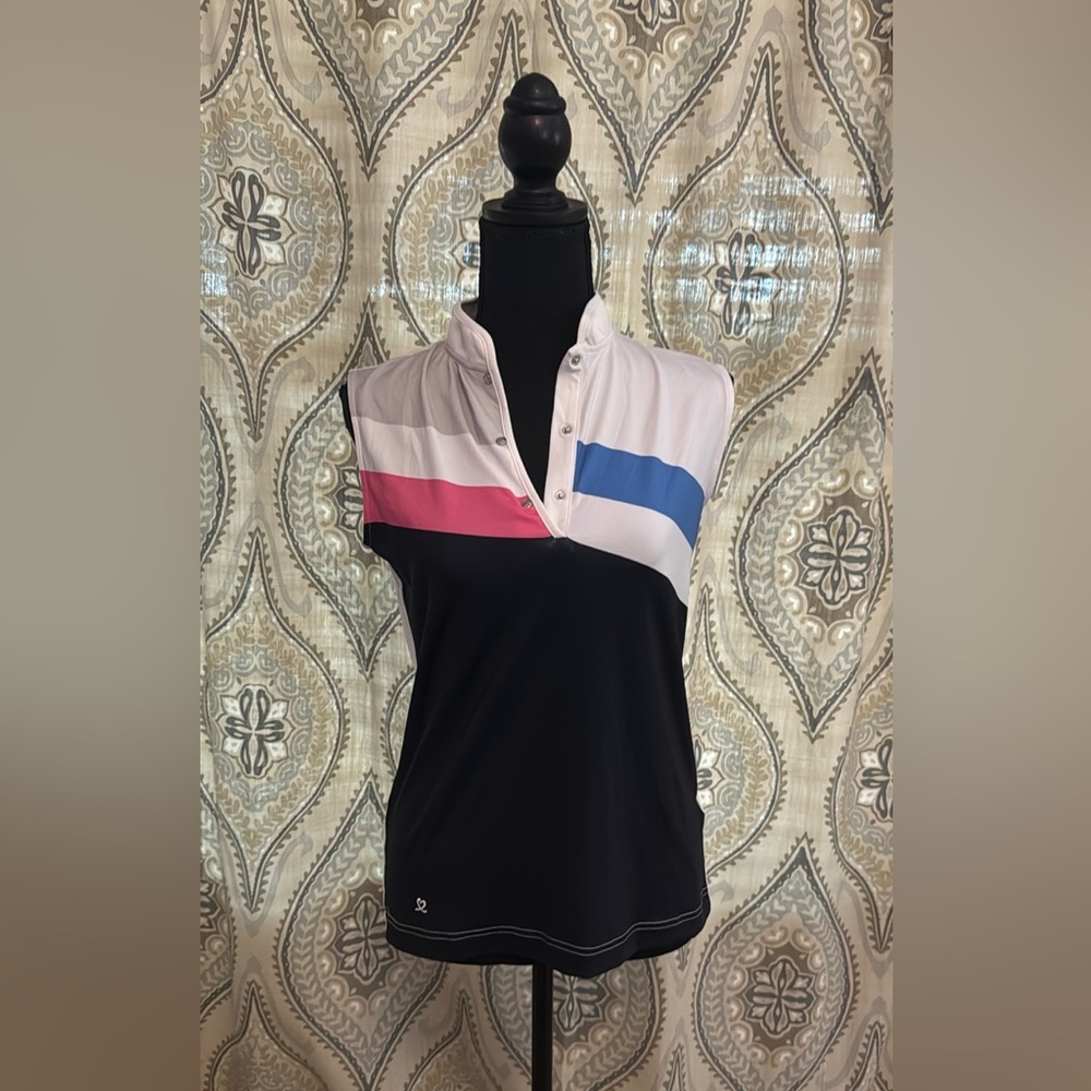 DAILY SPORTS WOMEN'S SLEEVELESS GOLF POLO, SIZE SMALL - NWT